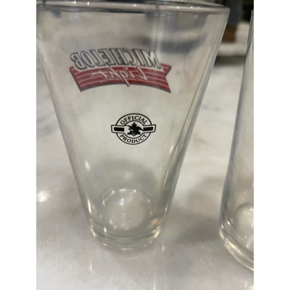 Vintage Michelob The American Classic Pint Beer Bar Glasses - Picture 3 of 7
